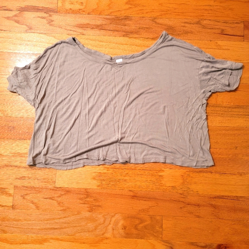 Lilu off-shoulder crop top